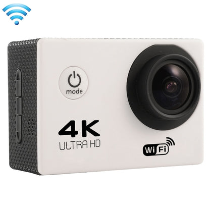 F60 2.0 inch Screen 170 Degrees Wide Angle WiFi Sport Action Camera Camcorder with Waterproof Housing Case, Support 64GB Micro SD Card(White) - Other Camera by PMC Jewellery | Online Shopping South Africa | PMC Jewellery | Buy Now Pay Later Mobicred