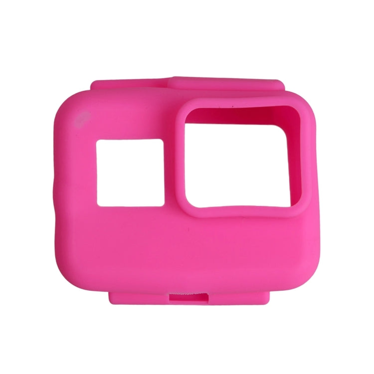 Original for GoPro HERO5 Silicone Border Frame Mount Housing Protective Case Cover Shell(Pink) - Silicone Cases by PMC TechLife | Online Shopping South Africa | PMC TechLife | Buy Now Pay Later Mobicred