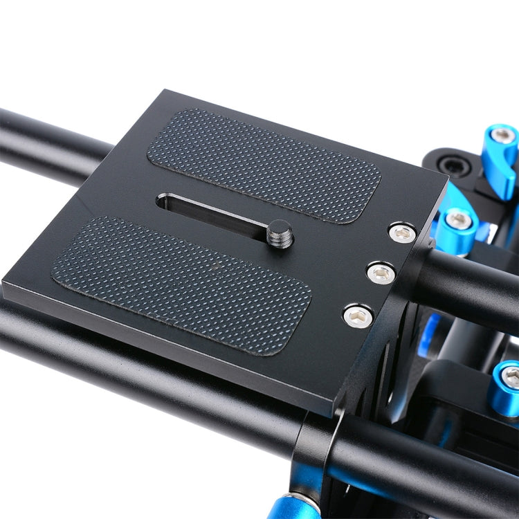 YELANGU YLG0102A-A01 Dual Handle Shoulder Mount Support Kit DSLR Rig(Black) - free shipping - PMC TechLife - Order now!