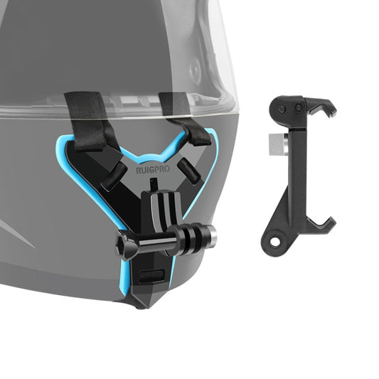 Helmet Belt Mount + Phone Clamp Mount for GoPro, Insta360, DJI and Other Action Cameras - Helmet Mount by RUIGPRO | Online Shopping South Africa | PMC Jewellery | Buy Now Pay Later Mobicred