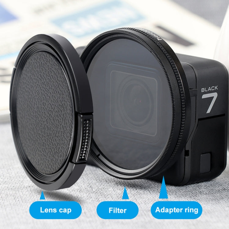 RUIGPRO for GoPro HERO 7/6 /5 Professional 52mm 8X Star Effect Lens Filter with Filter Adapter Ring & Lens Cap - Lens Filter by RUIGPRO | Online Shopping South Africa | PMC TechLife | Buy Now Pay Later Mobicred