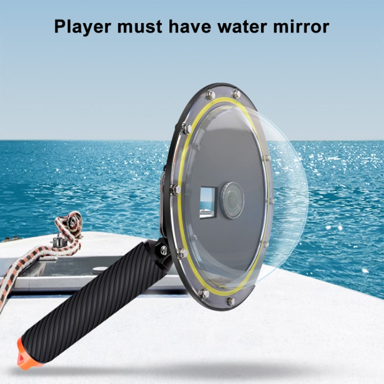 RUIGPRO Floating Hand Grip Dome Port Underwater Diving Camera Lens Transparent Cover for DJI Osmo Action -  by RUIGPRO | Online Shopping South Africa | PMC Jewellery | Buy Now Pay Later Mobicred