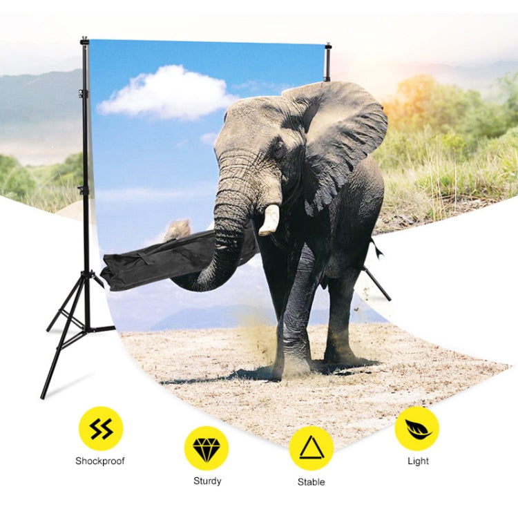 200x200cm Photo Studio Background Support Stand Backdrop Crossbar Bracket Kit - free shipping - PMC TechLife - Order now!