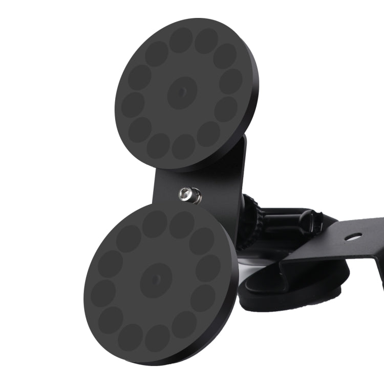 Car Suction Cup Mount Bracket for GoPro Hero11 Black / HERO10 Black / HERO9 Black / HERO8 Black /7 /6 /5 /5 Session /4 Session /4 /3+ /3 /2 /1, Xiaoyi and Other Action Cameras, Size: L(Black) - Holder by PMC Jewellery | Online Shopping South Africa | PMC Jewellery | Buy Now Pay Later Mobicred