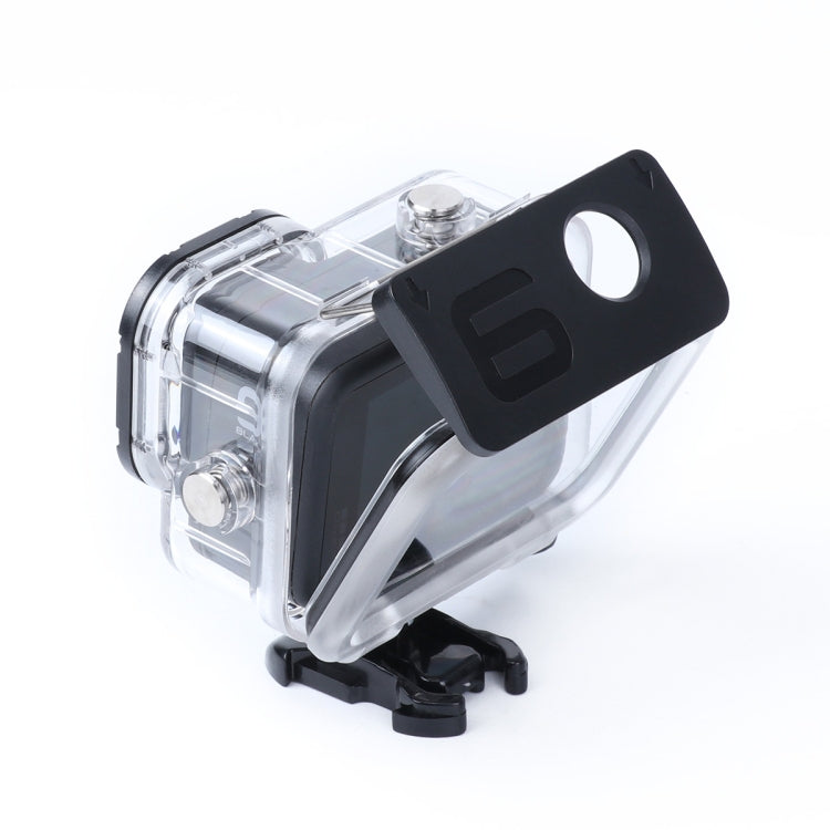 45m Waterproof Housing Protective Case with Buckle Basic Mount & Screw For GoPro HERO10 Black / HERO9 Black - Waterproof Cases by PMC TechLife | Online Shopping South Africa | PMC TechLife | Buy Now Pay Later Mobicred
