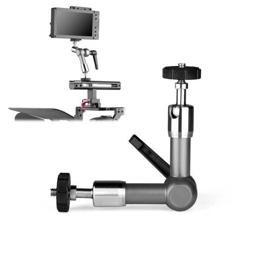 YELANGU 7 inch Adjustable Friction Articulating Magic Arm(Grey) - Camera Gimbal by YELANGU | Online Shopping South Africa | PMC Jewellery | Buy Now Pay Later Mobicred