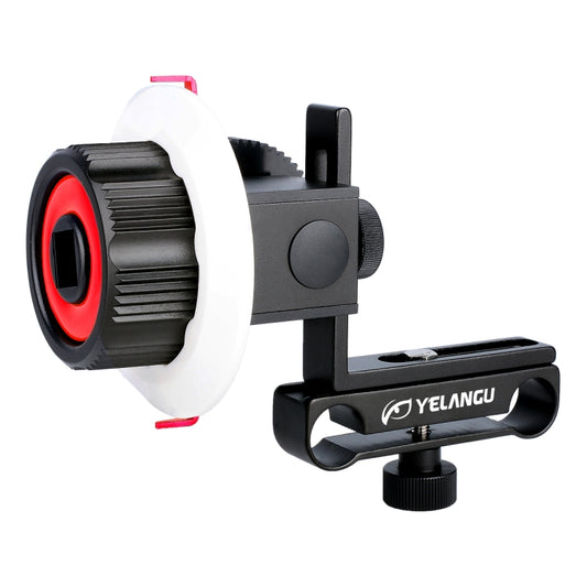 YELANGU F0 Camera Follow Focus with Gear Ring Belt for Canon / Nikon / Video Cameras / DSLR Cameras (Red) - Follow Focus by YELANGU | Online Shopping South Africa | PMC Jewellery | Buy Now Pay Later Mobicred