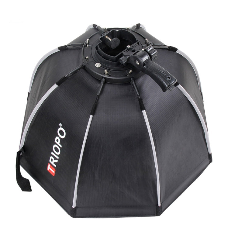 TRIOPO KS2-65 65cm Fast Loading Speedlite Flash Octagon Parabolic Softbox Diffuser (Black) - free shipping - PMC TechLife - Order now!