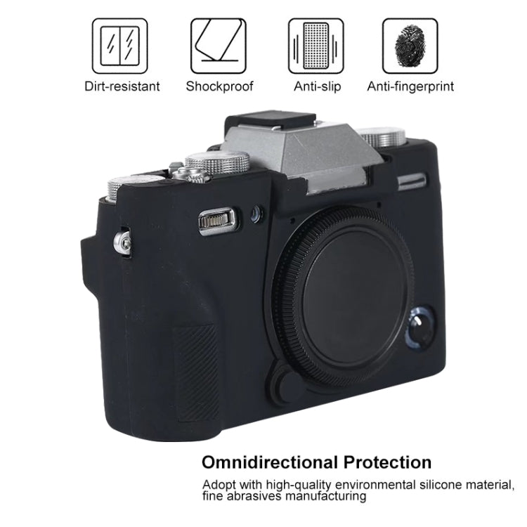 For FUJIFILM X-T30 Soft Silicone Protective Case(Black) - Protective Case by PMC TechLife | Online Shopping South Africa | PMC TechLife