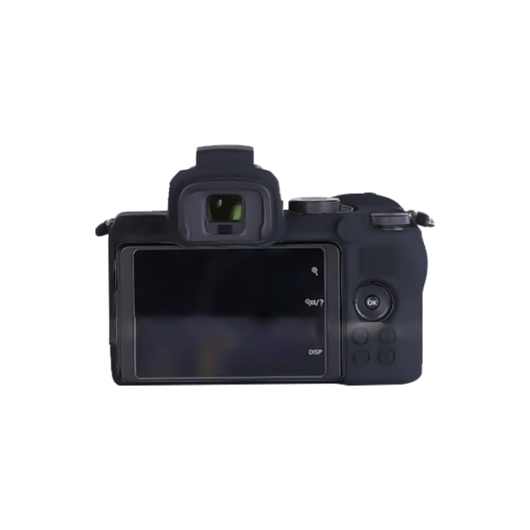 Soft Silicone Protective Case for Nikon Z50 (Black) - Protective Case by PMC TechLife | Online Shopping South Africa | PMC TechLife | Buy Now Pay Later Mobicred