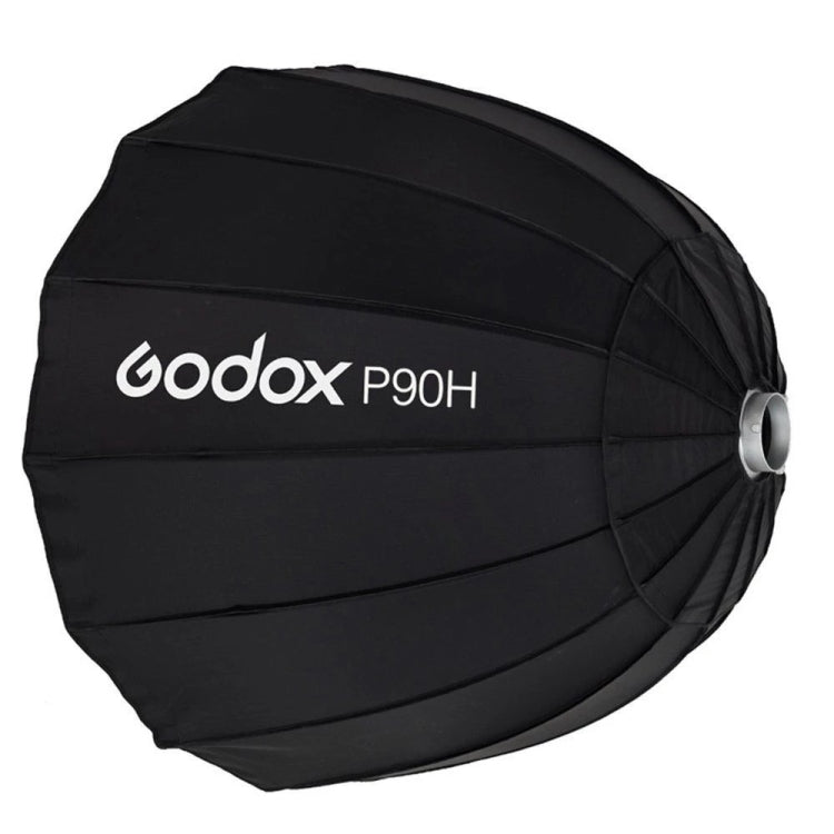 Godox P90H 90cm Deep Parabolic Softbox Reflector Diffuser Studio Light Box (Black) - free shipping - PMC TechLife - Order now!