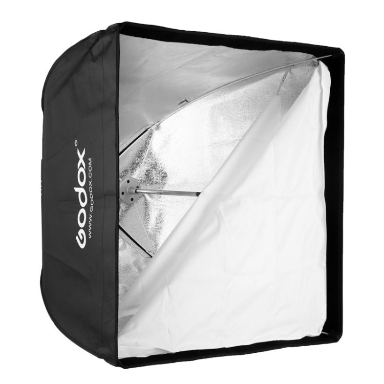 Godox 60 x 60cm Rectangle Softbox Photo Studio Bowens Mount Diffuser for Speedlite (Black) - free shipping - PMC TechLife - Order now!