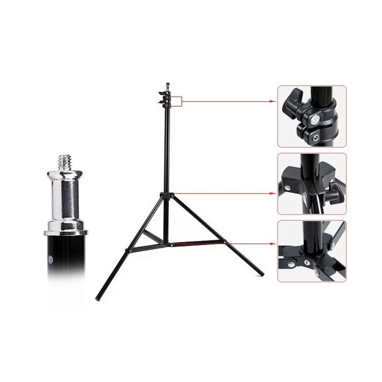 Godox SN302 1.9m Height Photography Aluminum Light Stand for Studio Flash Light (Black) - free shipping - PMC TechLife - Order now!