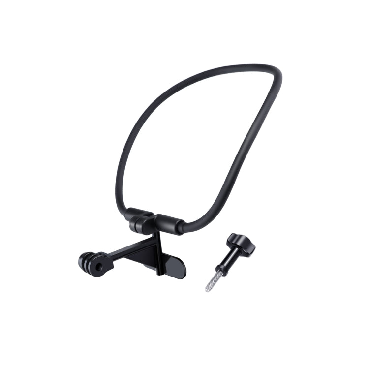 Hands Free Lazy Wearable Neck Phone Camera Holder with Phone Clamp, Extended Version(Black) - Holder by PMC TechLife | Online Shopping South Africa | PMC TechLife | Buy Now Pay Later Mobicred