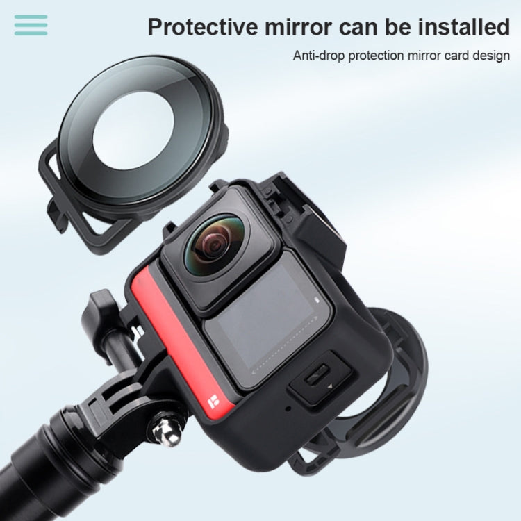 Plastic Frame Case for Insta360 One RS 4K / Twin Edition - Mount & Holder by PMC TechLife | Online Shopping South Africa | PMC TechLife | Buy Now Pay Later Mobicred