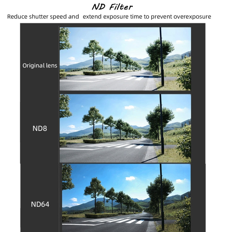 JSR Round Housing ND32 Lens Filter for GoPro HERO8 Black - Lens Filter by JSR | Online Shopping South Africa | PMC TechLife | Buy Now Pay Later Mobicred