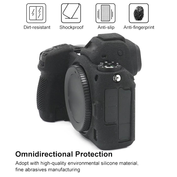 For Nikon Z7 II Soft Silicone Protective Case (Black) - Protective Case by PMC Jewellery | Online Shopping South Africa | PMC Jewellery