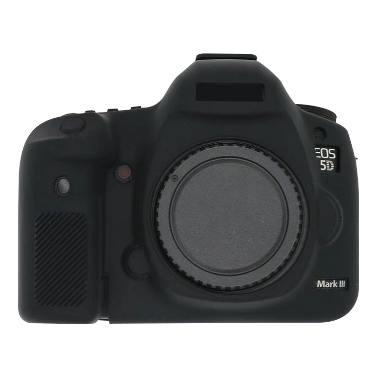 For Canon EOS 5DS Soft Silicone Protective Case (Black) - Protective Case by PMC TechLife | Online Shopping South Africa | PMC TechLife | Buy Now Pay Later Mobicred
