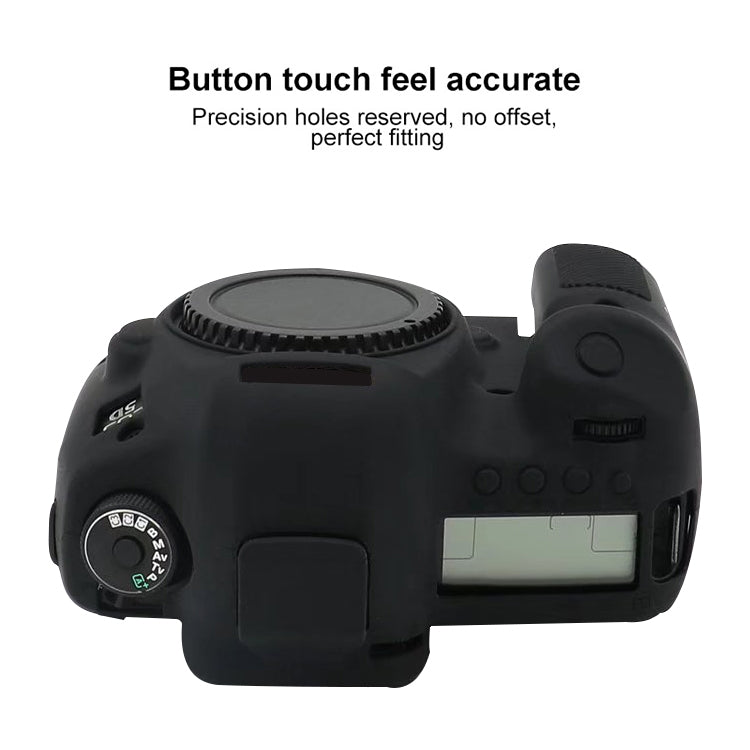 For Canon EOS 5DS Soft Silicone Protective Case (Camouflage) - Protective Case by PMC TechLife | Online Shopping South Africa | PMC TechLife | Buy Now Pay Later Mobicred