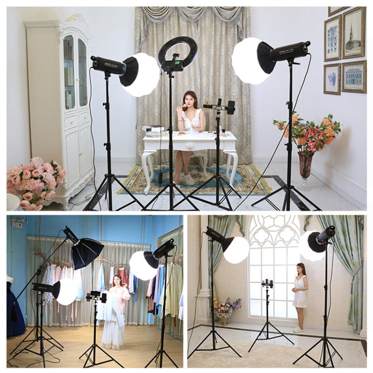 TRIOPO 2.2m Height Professional Photography Metal Lighting Stand Holder for Studio Flash Light - free shipping - PMC TechLife - Order now!