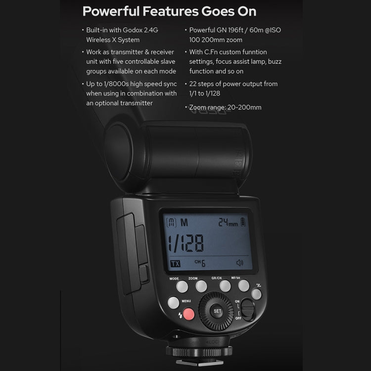 Godox V850III 2.4GHz Wireless Flash Speedlite Camera Light(US Plug) - free shipping - PMC TechLife - Order now!