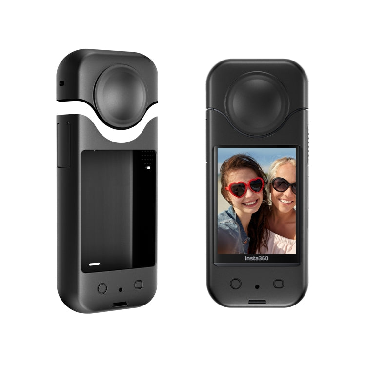 For Insta360 X3 STARTRC Full Body Silicone Protective Case(Black) - Case & Bags by STARTRC | Online Shopping South Africa | PMC Jewellery