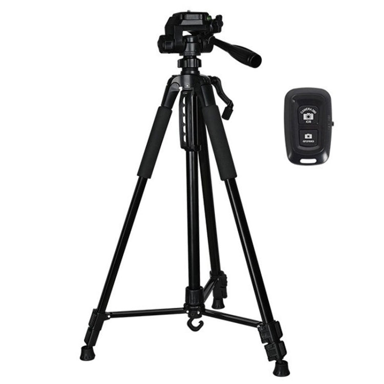 3388 1.3m Portable Phone Live Selfie Tripod DV SLR Camera Stand (Black) - Tripods by PMC TechLife | Online Shopping South Africa | PMC TechLife | Buy Now Pay Later Mobicred