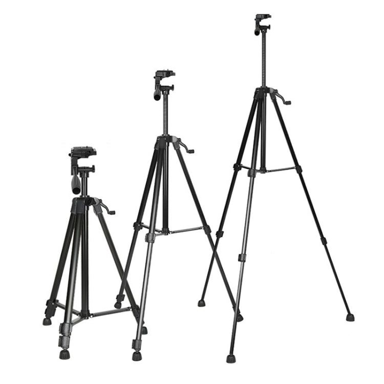 3388 1.3m Portable Phone Live Selfie Tripod DV SLR Camera Stand (Black) - Tripods by PMC TechLife | Online Shopping South Africa | PMC TechLife | Buy Now Pay Later Mobicred