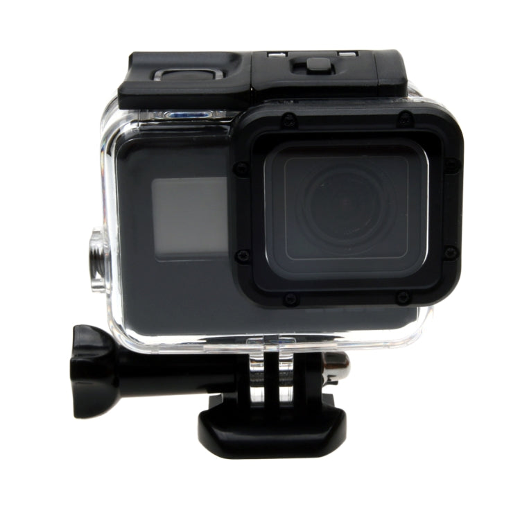 For GoPro  NEW HERO /HERO6   /5  30m Waterproof Housing Protective Case + Hollow Back Cover with Buckle Basic Mount & Screw, No Need to Disassemble Lens(GP413) - Waterproof Cases by PMC Jewellery | Online Shopping South Africa | PMC Jewellery | Buy Now Pay Later Mobicred