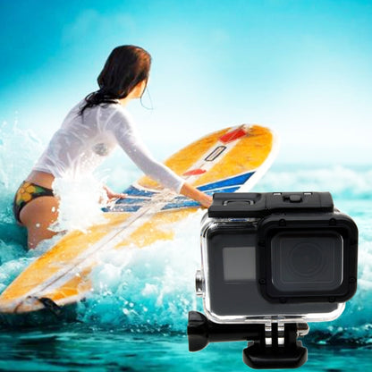 For GoPro  NEW HERO /HERO6   /5  30m Waterproof Housing Protective Case + Hollow Back Cover with Buckle Basic Mount & Screw, No Need to Disassemble Lens(GP413) - Waterproof Cases by PMC Jewellery | Online Shopping South Africa | PMC Jewellery | Buy Now Pay Later Mobicred