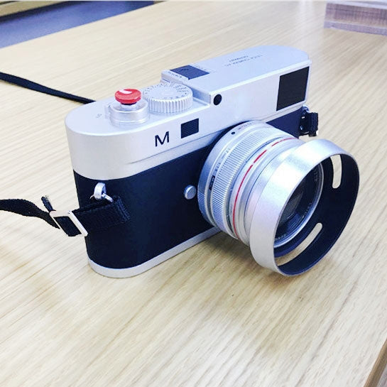 For Leica M Non-Working Fake Dummy DSLR Camera Model Photo Studio Props, Hood Lens(Silver) - Camera Model by PMC Jewellery | Online Shopping South Africa | PMC Jewellery | Buy Now Pay Later Mobicred