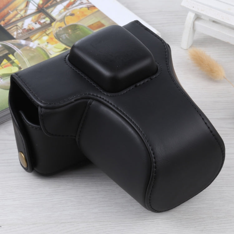 Full Body Camera PU Leather Case Bag with Strap for Olympus E-PL3 / E-PM1 (Black) - free shipping - PMC TechLife - Order now!