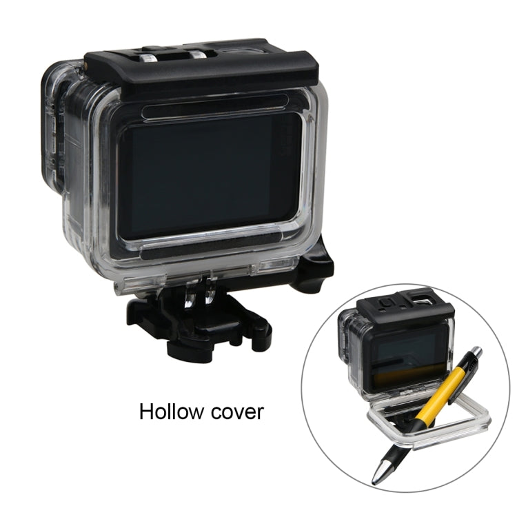 For GoPro HERO6 /5 Waterproof Housing Protective Case + Hollow Back Cover with Buckle Basic Mount & Screw - Waterproof Cases by PMC Jewellery | Online Shopping South Africa | PMC Jewellery | Buy Now Pay Later Mobicred