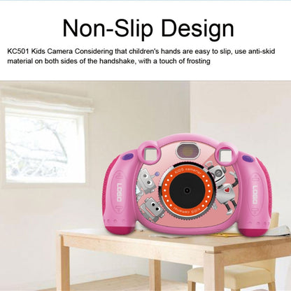 KC501 3 Million Pixels 2.0 inch HD Screen Digital Children Camera (Pink) - Children Cameras by PMC Jewellery | Online Shopping South Africa | PMC Jewellery | Buy Now Pay Later Mobicred