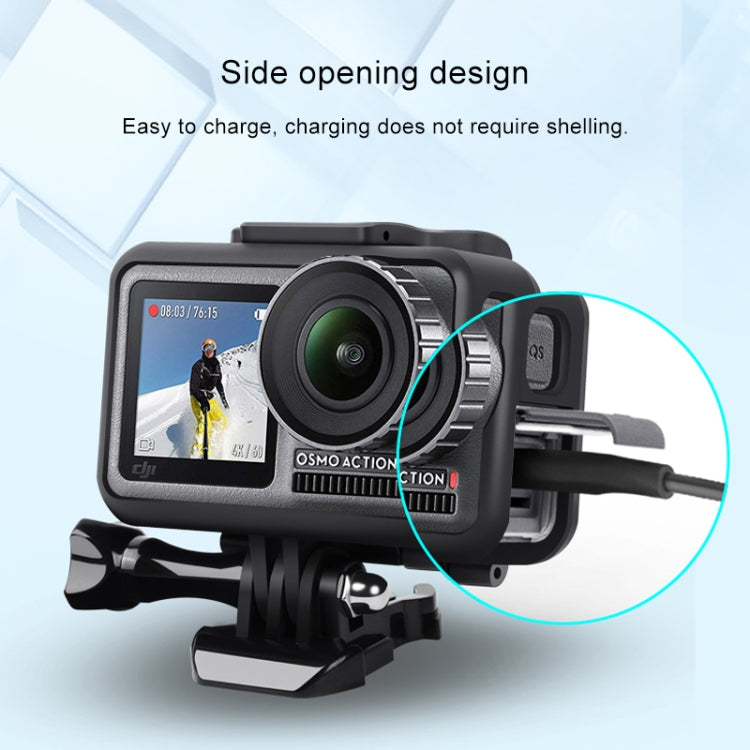 Sports Camera PC+ABS Shockproof Protective Case for DJI Osmo Action 1 -  by PMC TechLife | Online Shopping South Africa | PMC TechLife | Buy Now Pay Later Mobicred