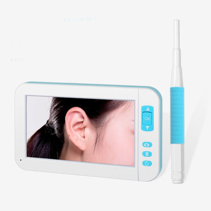 C01 4.3 Inch Screen Display HD1080P Visual Earspoon Endoscope with 6 LEDs, Diameter:3.9mm -  by PMC Jewellery | Online Shopping South Africa | PMC Jewellery | Buy Now Pay Later Mobicred