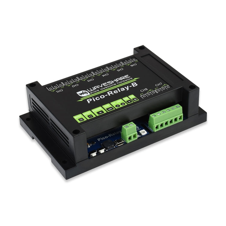 Waveshare Multi Protection 8-Channel Industrial Relay Module for Raspberry Pi Pico - free shipping - PMC Jewellery - Order now!