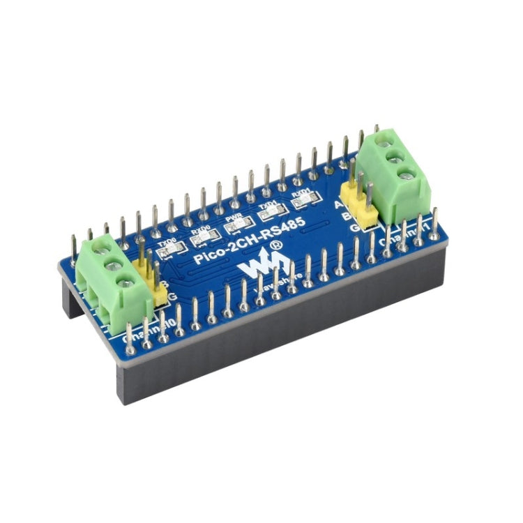Waveshare 2-Channel RS485 Module for Raspberry Pi Pico, SP3485 Transceiver, UART To RS485 - free shipping - PMC Jewellery - Order now!
