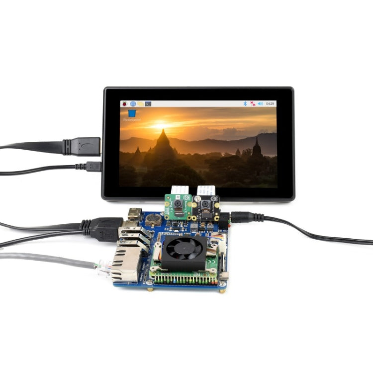 Waveshare Compute Module Dual Gigabit Ethernet Base Board for Raspberry Pi CM4 - free shipping - PMC Jewellery - Order now!