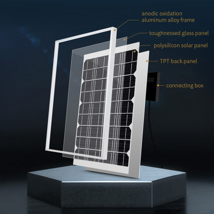 Waveshare High Conversion Efficiency 18V 10W Solar Panel - free shipping - PMC Jewellery - Order now!
