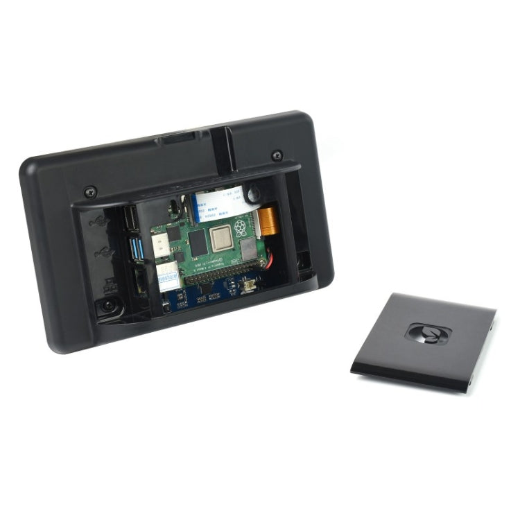WAVESHARE 7 inch 800 x 480 Capacitive Touch Display with Case & Front Camera for Raspberry Pi - free shipping - PMC TechLife - Order now!