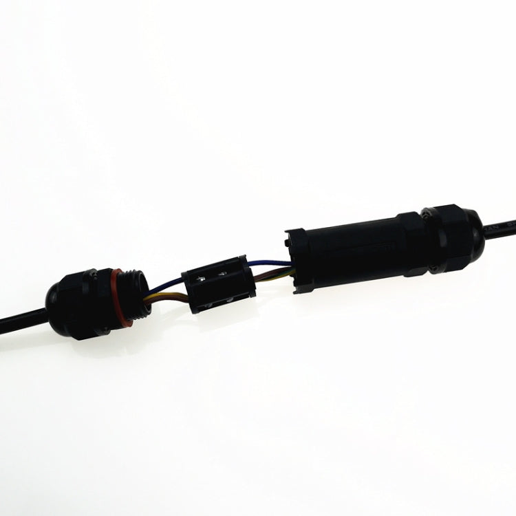 XY25 IP68 Waterproof 5 Pin Straight Cable Connector - Connector & Plug by PMC TechLife | Online Shopping South Africa | PMC TechLife