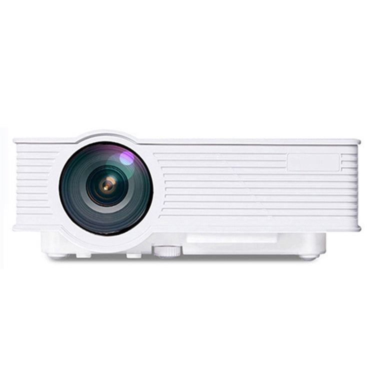 LY-40 1800 Lumens 1280 x 800 Home Theater LED Projector with Remote Control, EU Plug (White) - LED Projector by PMC TechLife | Online Shopping South Africa | PMC TechLife | Buy Now Pay Later Mobicred