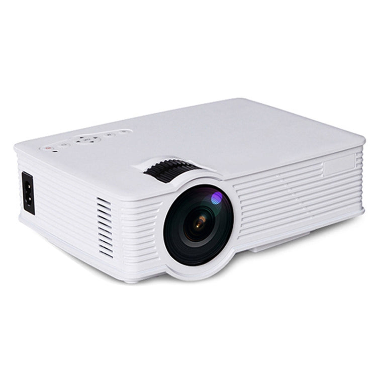 LY-40 1800 Lumens 1280 x 800 Home Theater LED Projector with Remote Control, UK Plug(White) - LED Projector by PMC Jewellery | Online Shopping South Africa | PMC Jewellery | Buy Now Pay Later Mobicred