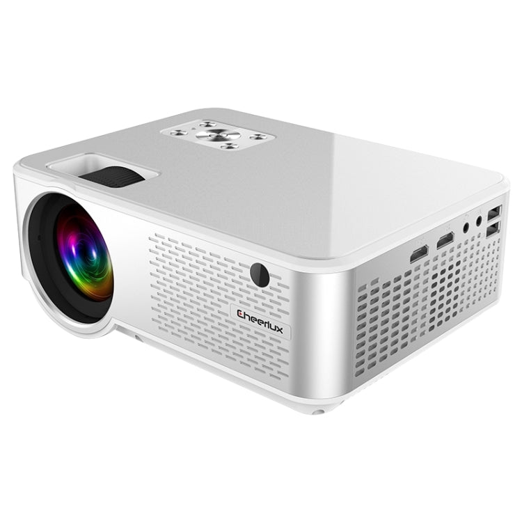 Cheerlux C9 1920x1080P HD Same Screen Smart Projector, Support HDMI x 2 / USB x 2 / VGA / AV (White) - LED Projector by Cheerlux | Online Shopping South Africa | PMC Jewellery | Buy Now Pay Later Mobicred