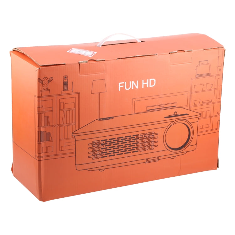 Wejoy L5 Home Theater Adjustable Optical Keystone Full HD 1080P LED LCD Video Projector with Remote Control (UK Plug) - Mini Projector by WEJOY | Online Shopping South Africa | PMc TechLife | Buy Now Pay Later Mobicred