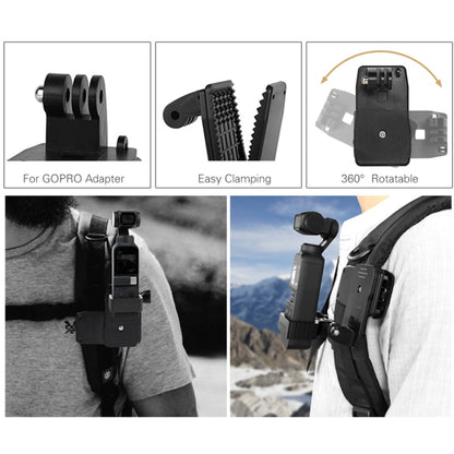 Sunnylife OP-Q9196 Metal Adapter + Bag Clip for DJI OSMO Pocket - Chest & Head Belt by Sunnylife | Online Shopping South Africa | PMC Jewellery | Buy Now Pay Later Mobicred