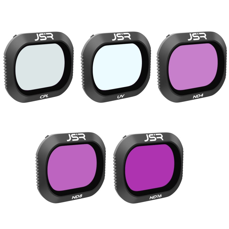 JSR Drone 5 in 1 UV+CPL+ND4+ND8+ND16 Lens Filter for DJI MAVIC 2 Pro - Mavic Lens Filter by JSR | Online Shopping South Africa | PMC Jewellery | Buy Now Pay Later Mobicred