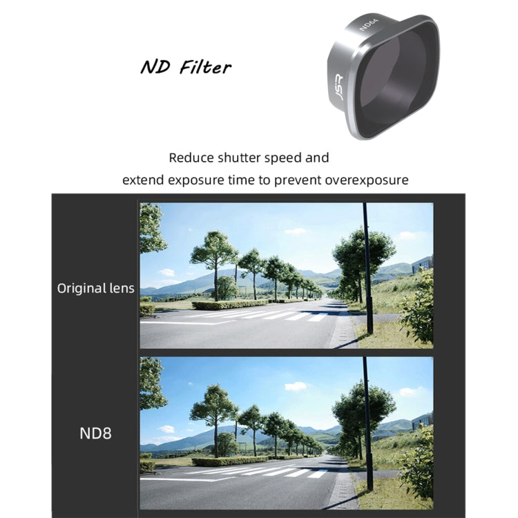 JSR FPC KS ND4 Lens Filter for DJI FPV, Aluminum Alloy Frame - free shipping - PMC TechLife - Order now!