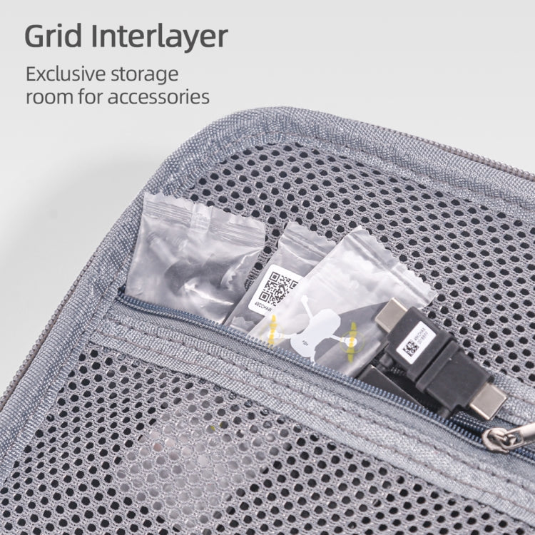 DJI Portable Waterproof Nylon Box Case Storage Bag for DJI Mini 2 Drone(Grey) - Backpacks & Bags by DJI | Online Shopping South Africa | PMC Jewellery | Buy Now Pay Later Mobicred